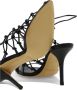 Gia Borghini Smalle Hak Sandalen Black Dames - Thumbnail 5