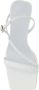 Gia Borghini Witte lederen rosie 5 sandalen White Dames - Thumbnail 3