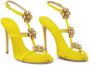 Giambattista Valli Bloemenapplicatie sandalen Yellow Dames - Thumbnail 3