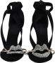 Giambattista Valli Pre-owned Leather sandals Black Dames - Thumbnail 2