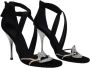 Giambattista Valli Pre-owned Leather sandals Black Dames - Thumbnail 4