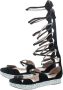 Giambattista Valli Pre-owned Suede sandals Black Dames - Thumbnail 3