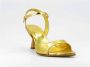 Giampaolo Viozzi High Heel Sandals Yellow Dames - Thumbnail 2