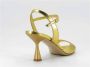 Giampaolo Viozzi High Heel Sandals Yellow Dames - Thumbnail 3