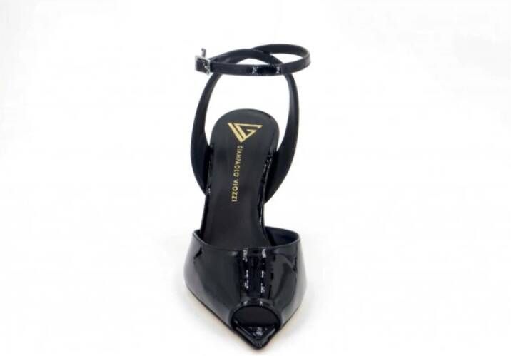 Giampaolo Viozzi Lakleren hoge hak pumps