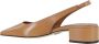 Giampaolo Viozzi Nappa Slingback Schoenen met Vierkante Hak - Thumbnail 2