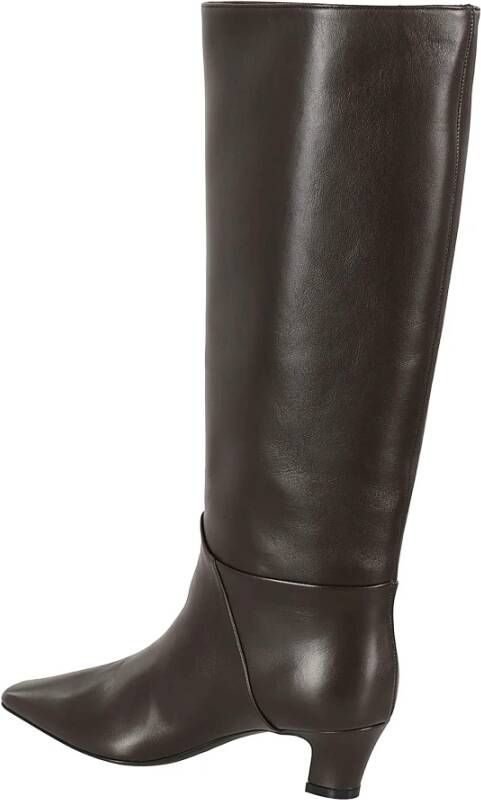 Giampaolo Viozzi Stijlvolle Nappa Leren Schoenen Black Dames