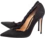 Gianvito Rossi Pre-owned Canvas heels Black Dames - Thumbnail 3