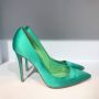 Gianvito Rossi Pre-owned Canvas heels Green Dames - Thumbnail 2