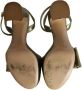 Gianvito Rossi Pre-owned Canvas sandals Green Dames - Thumbnail 6
