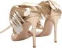 Gianvito Rossi Pre-owned Canvas sandals Yellow Dames - Thumbnail 4