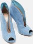 Gianvito Rossi Pre-owned Denim boots Blue Dames - Thumbnail 4