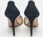 Gianvito Rossi Pre-owned Denim heels Blue Dames - Thumbnail 5