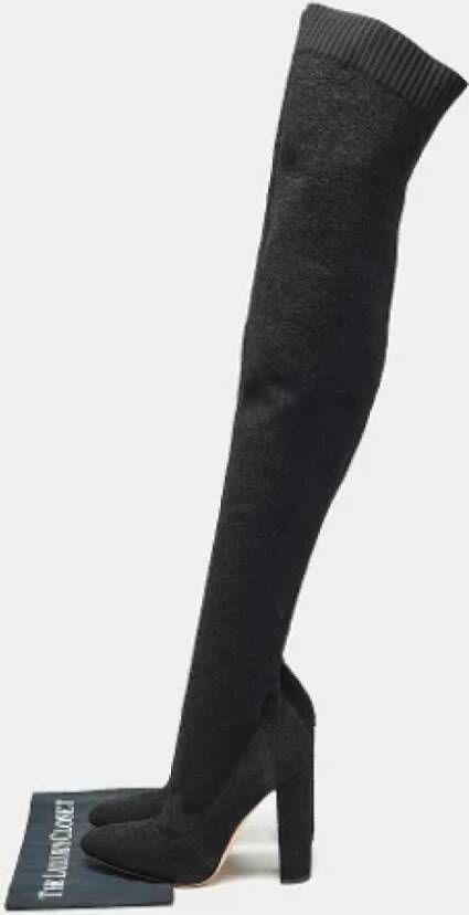 Gianvito Rossi Pre-owned Fabric boots Black Dames