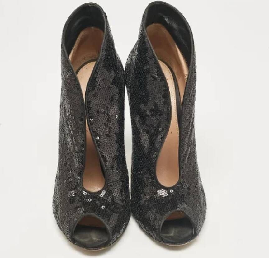 Gianvito Rossi Pre-owned Fabric boots Black Dames