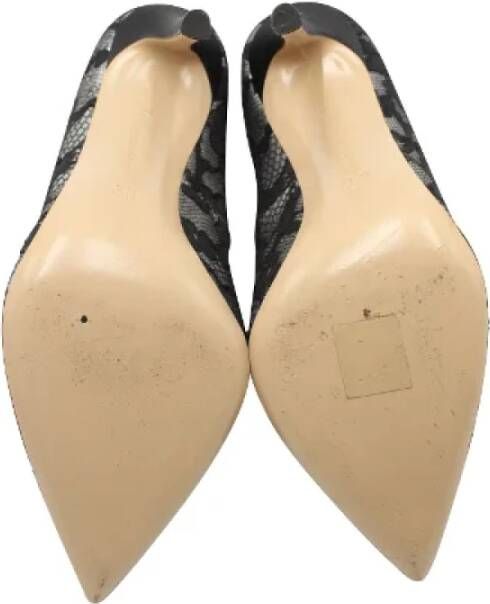 Gianvito Rossi Pre-owned Fabric heels Black Dames
