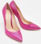 Gianvito Rossi Pre-owned Fabric heels Pink Dames - Thumbnail 4