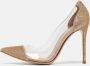 Gianvito Rossi Pre-owned Fabric heels Yellow Dames - Thumbnail 2