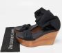 Gianvito Rossi Pre-owned Fabric sandals Black Dames - Thumbnail 9