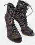 Gianvito Rossi Pre-owned Fabric sandals Black Dames - Thumbnail 4