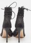 Gianvito Rossi Pre-owned Fabric sandals Black Dames - Thumbnail 5