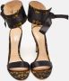 Gianvito Rossi Pre-owned Fabric sandals Black Dames - Thumbnail 3