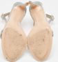 Gianvito Rossi Pre-owned Fabric sandals Gray Dames - Thumbnail 6