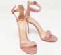 Gianvito Rossi Pre-owned Fabric sandals Pink Dames - Thumbnail 4