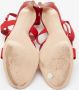 Gianvito Rossi Pre-owned Fabric sandals Red Dames - Thumbnail 6