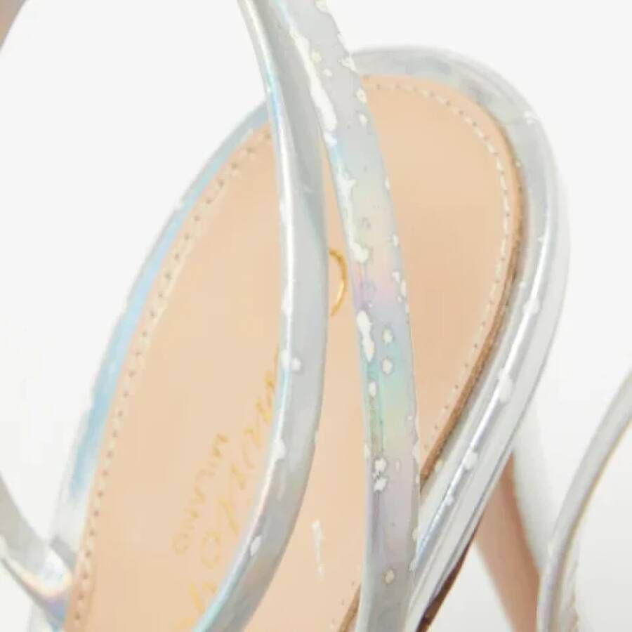 Gianvito Rossi Pre-owned Fabric sandals White Dames