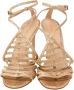 Gianvito Rossi Pre-owned Fabric sandals Yellow Dames - Thumbnail 2