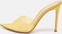 Gianvito Rossi Pre-owned Fabric sandals Yellow Dames - Thumbnail 2