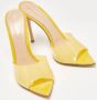 Gianvito Rossi Pre-owned Fabric sandals Yellow Dames - Thumbnail 4