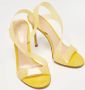 Gianvito Rossi Pre-owned Fabric sandals Yellow Dames - Thumbnail 4