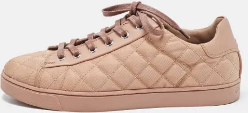 Gianvito Rossi Pre-owned Fabric sneakers Pink Dames