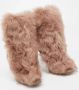 Gianvito Rossi Pre-owned Fur boots Beige Dames - Thumbnail 4
