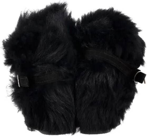 Gianvito Rossi Pre-owned Fur boots Black Dames