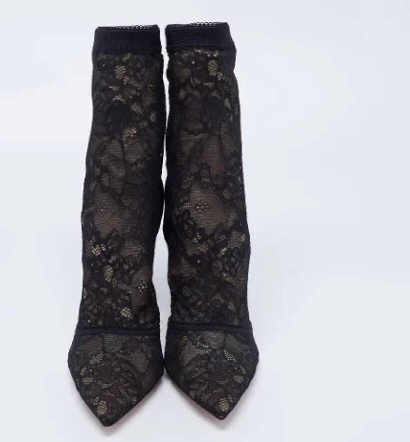 Gianvito Rossi Pre-owned Lace boots Black Dames
