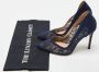 Gianvito Rossi Pre-owned Lace heels Blue Dames - Thumbnail 9