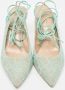 Gianvito Rossi Pre-owned Lace heels Green Dames - Thumbnail 3