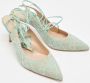 Gianvito Rossi Pre-owned Lace heels Green Dames - Thumbnail 4