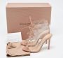 Gianvito Rossi Pre-owned Leather boots Beige Dames - Thumbnail 9