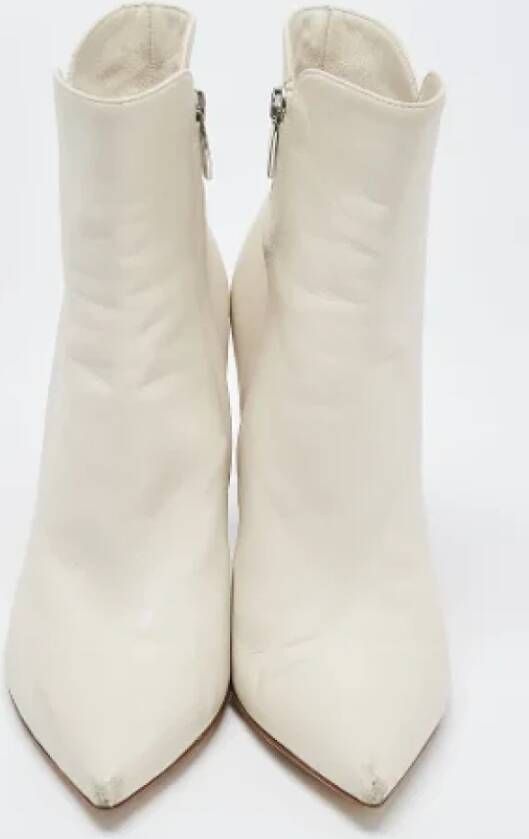 Gianvito Rossi Pre-owned Leather boots White Dames