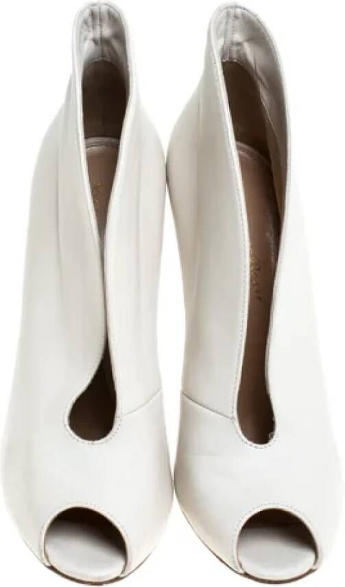 Gianvito Rossi Pre-owned Leather boots White Dames