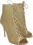 Gianvito Rossi Pre-owned Leather boots Yellow Dames - Thumbnail 4