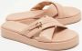 Gianvito Rossi Pre-owned Leather flats Beige Dames - Thumbnail 3