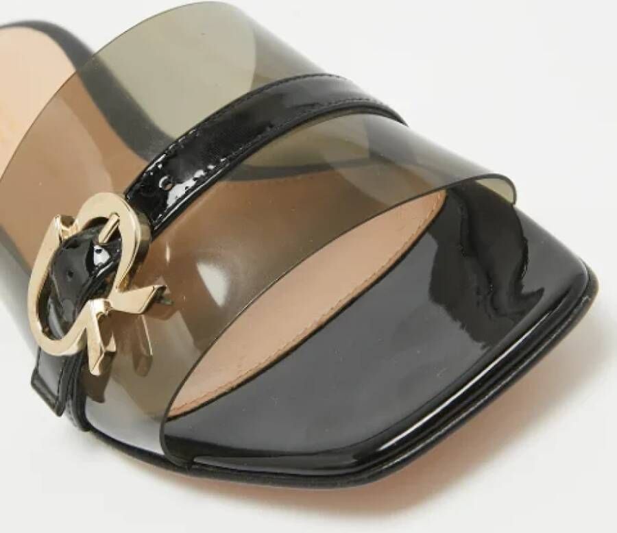 Gianvito Rossi Pre-owned Leather flats Black Dames