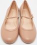 Gianvito Rossi Pre-owned Leather flats Pink Dames - Thumbnail 2