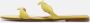 Gianvito Rossi Pre-owned Leather flats Yellow Dames - Thumbnail 2