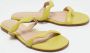 Gianvito Rossi Pre-owned Leather flats Yellow Dames - Thumbnail 4
